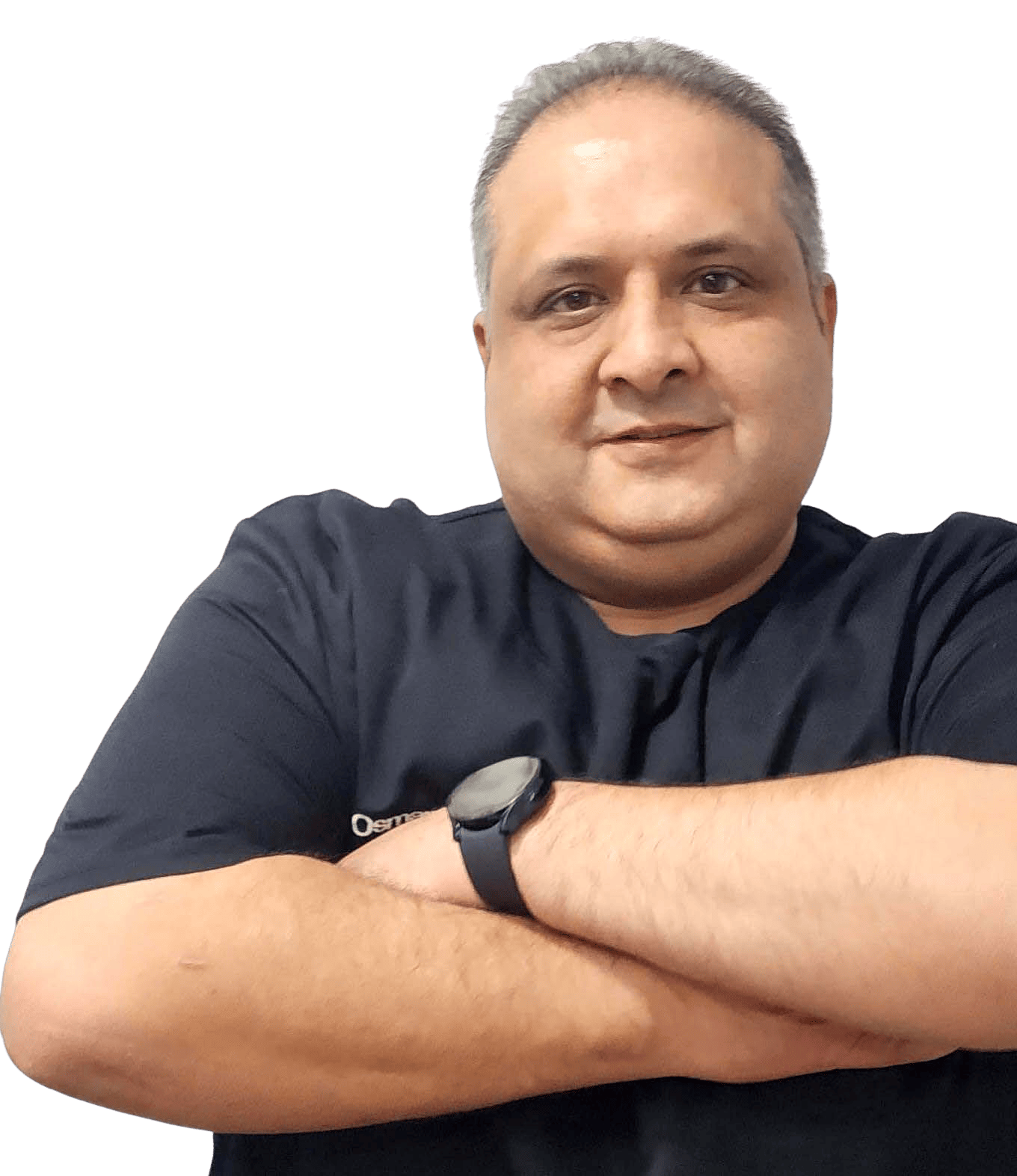 Dr Nadeem Osman with the SprintRay 3D printer